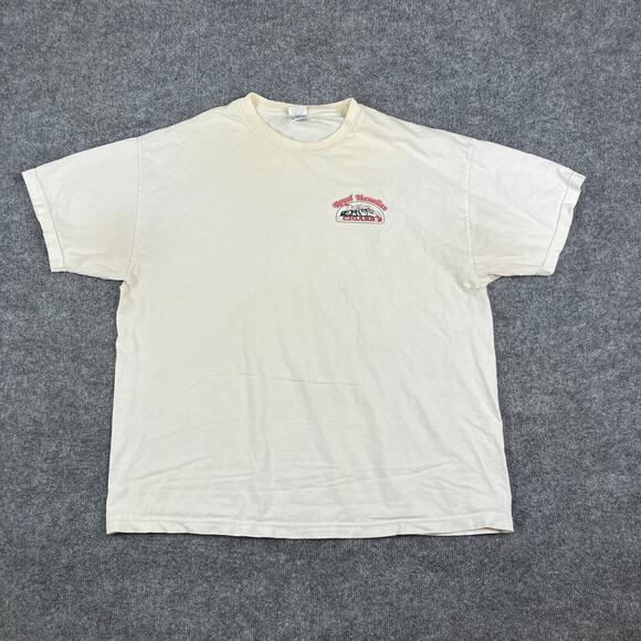 AAL Style Apparel Chevrolet T-Shirt Mens 2XL White Graphic Logo Vintage - Picture 7 of 11